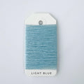 Luxury Mending Yarn Bundle - 100% Cashmere & Premium Wool - 15m Skeins. Light Blue