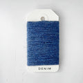 Luxury Mending Yarn Bundle - 100% Cashmere & Premium Wool - 15m Skeins. Denim
