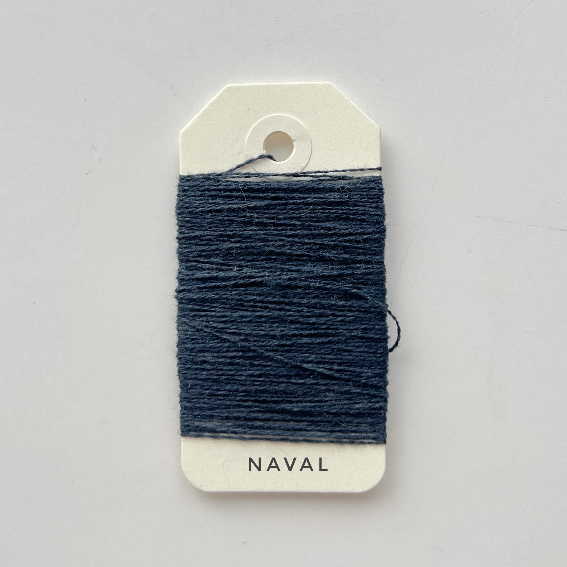 Luxury Mending Yarn Bundle - 100% Cashmere & Premium Wool - 15m Skeins. Naval