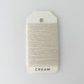 Luxury Mending Yarn Bundle - 100% Cashmere & Premium Wool - 15m Skeins. Cream