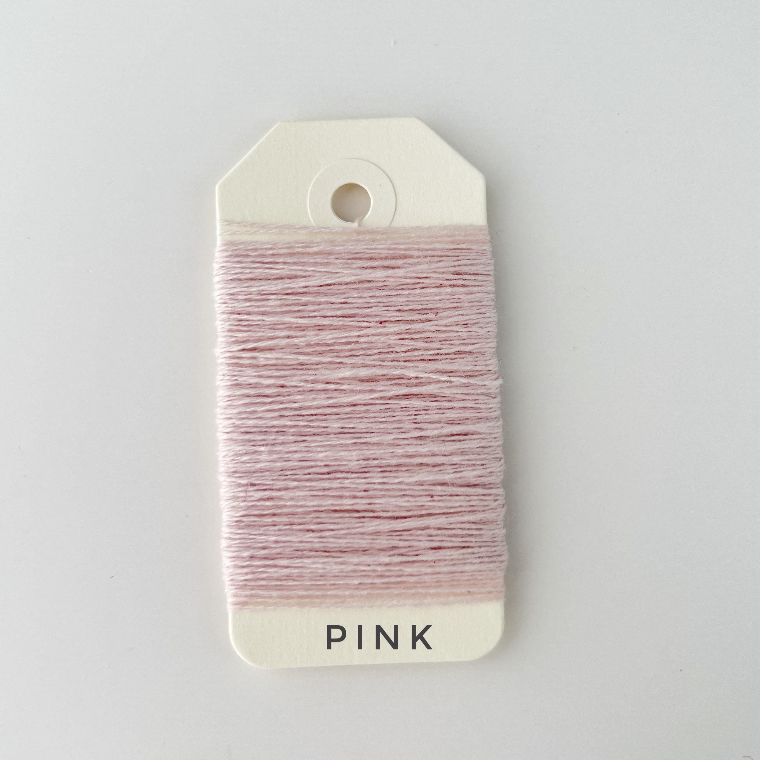 Luxury Mending Yarn Bundle - 100% Cashmere & Premium Wool - 15m Skeins. Pink