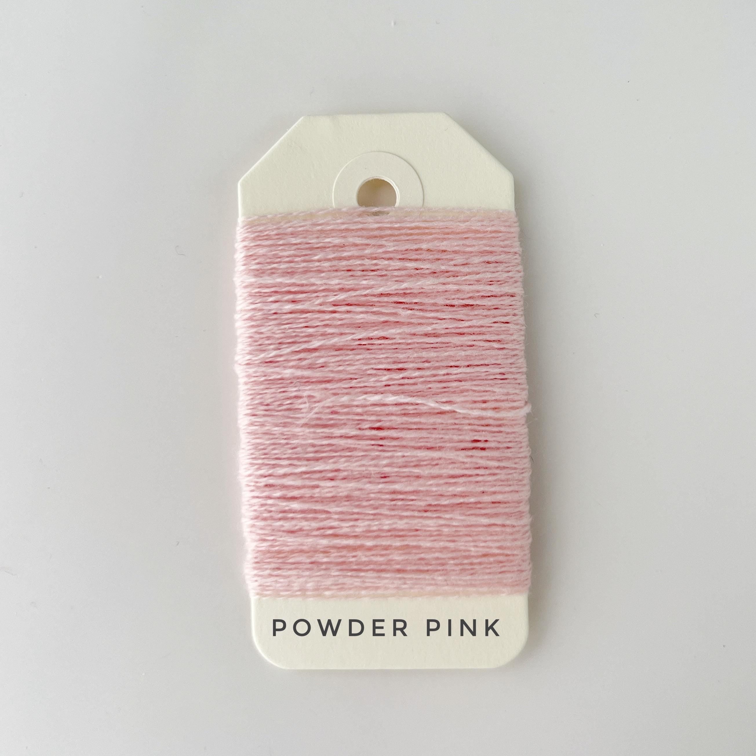 Luxury Mending Yarn Bundle - 100% Cashmere & Premium Wool - 15m Skeins. Powder Pink