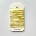 Luxury Mending Yarn Bundle - 100% Cashmere & Premium Wool - 15m Skeins. Lemon